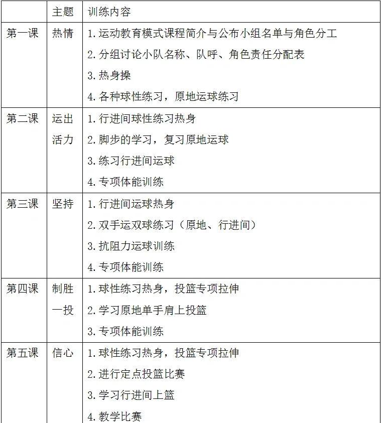 业余篮球爱好者的创新训练计划